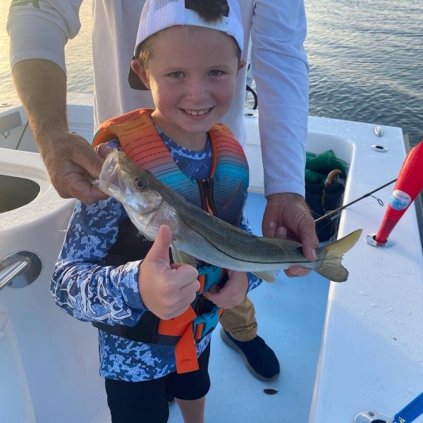 Kid With Snook